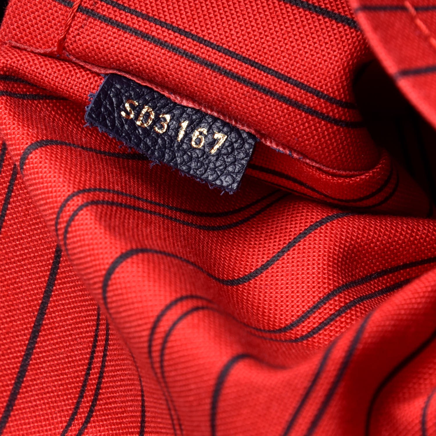 Louis Vuitton Empreinte Melie Marine Rouge 8 of 10