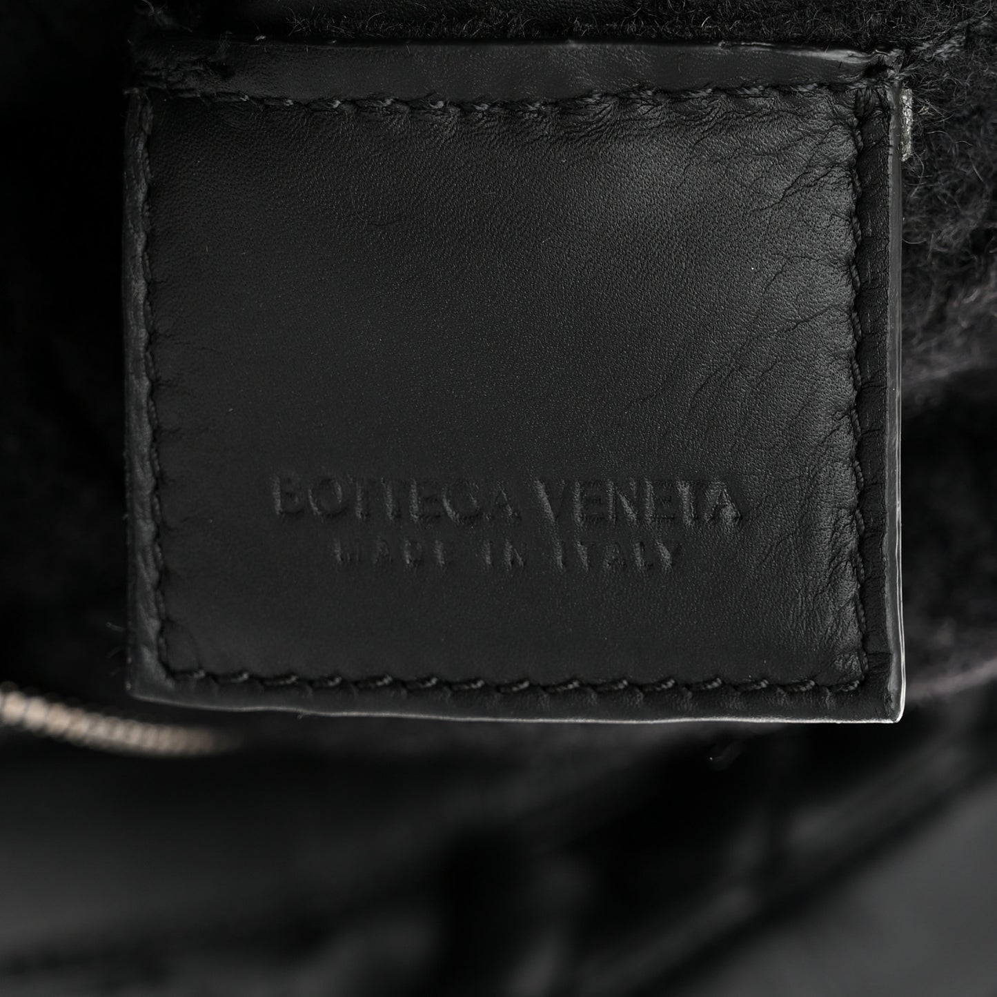 Nappa Intrecciato Briefcase Black