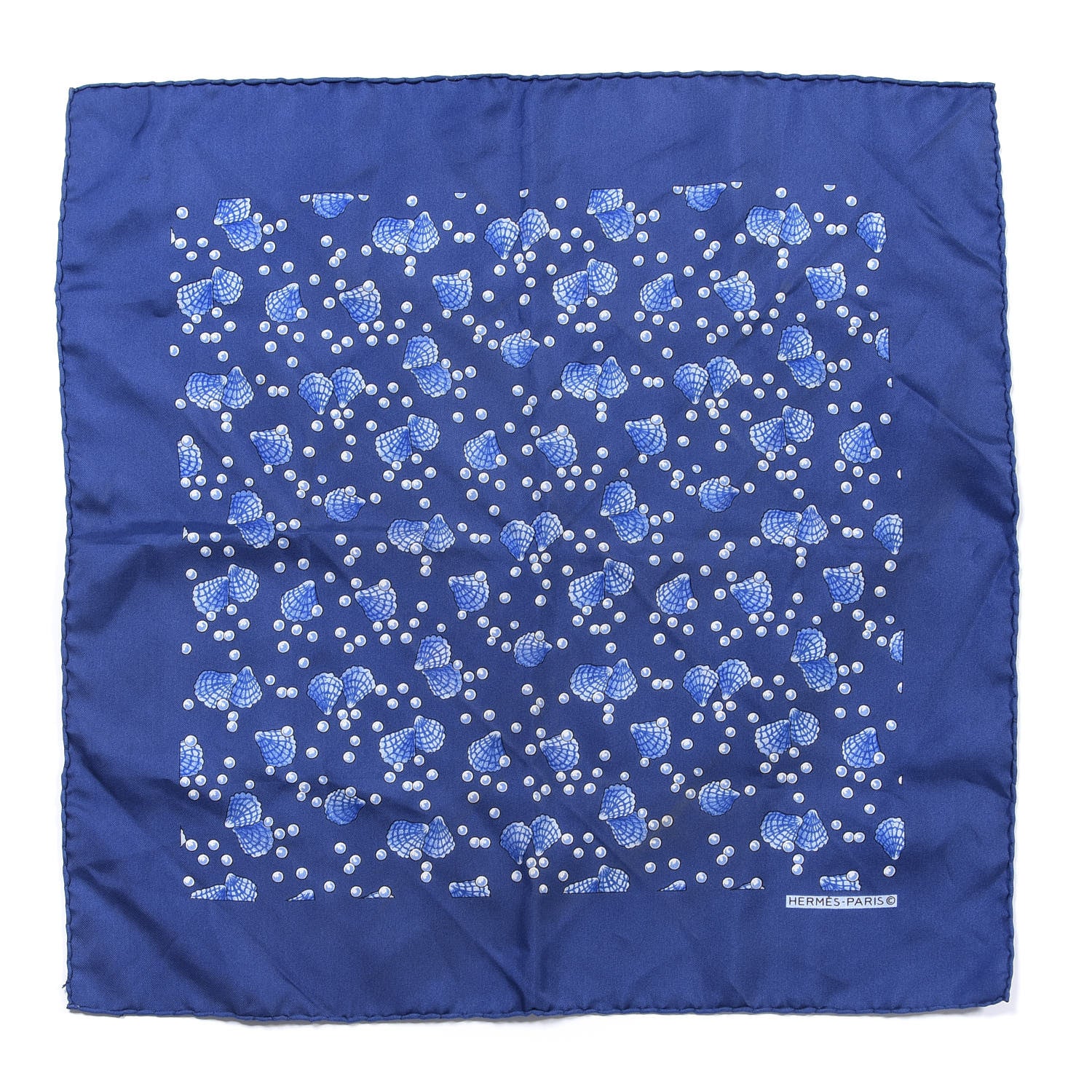 Hermes Silk Pocket Square 1 of 3