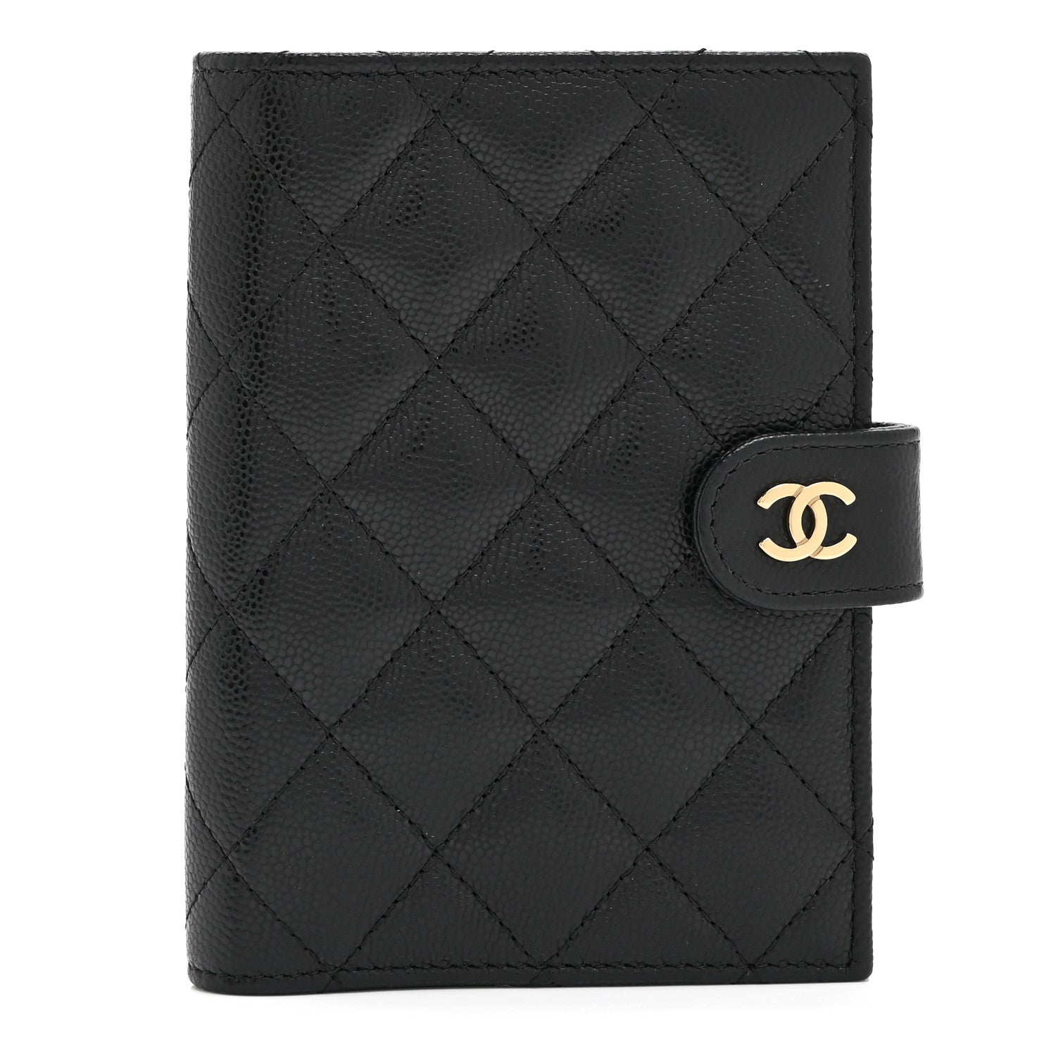 Chanel Caviar Quilted Passport Holder Black 1 of 11