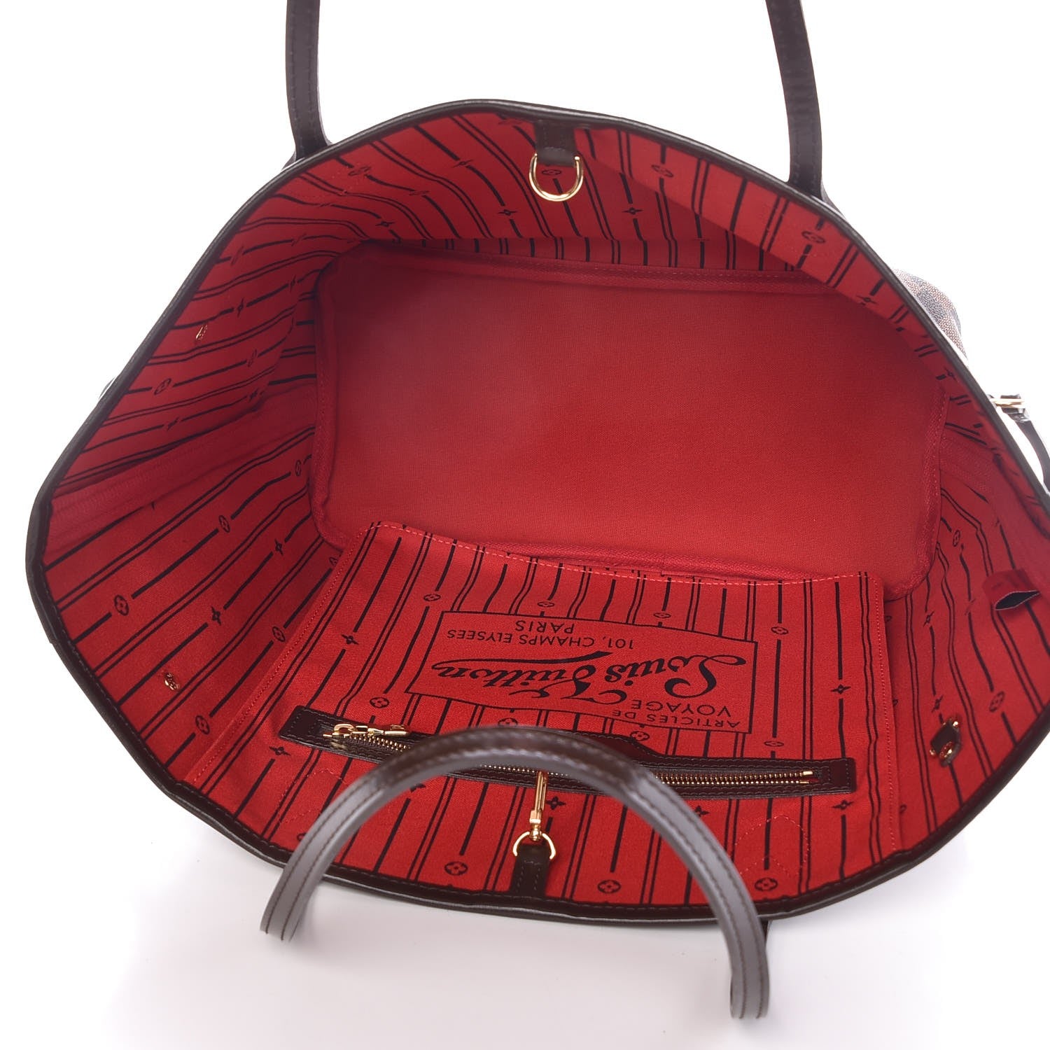 Louis Vuitton Damier Ebene Neverfull MM 5 of 7