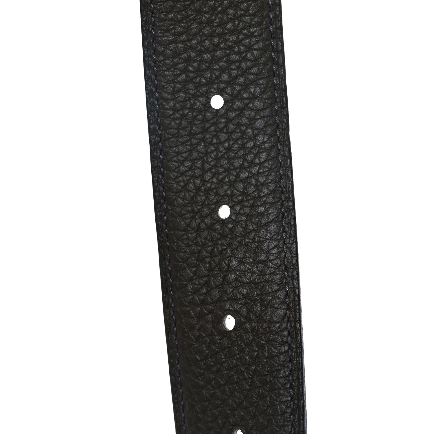 Hermes Box Togo 32mm Belt Strap 105  Bleu De Prusse Vert Maquis 4 of 4