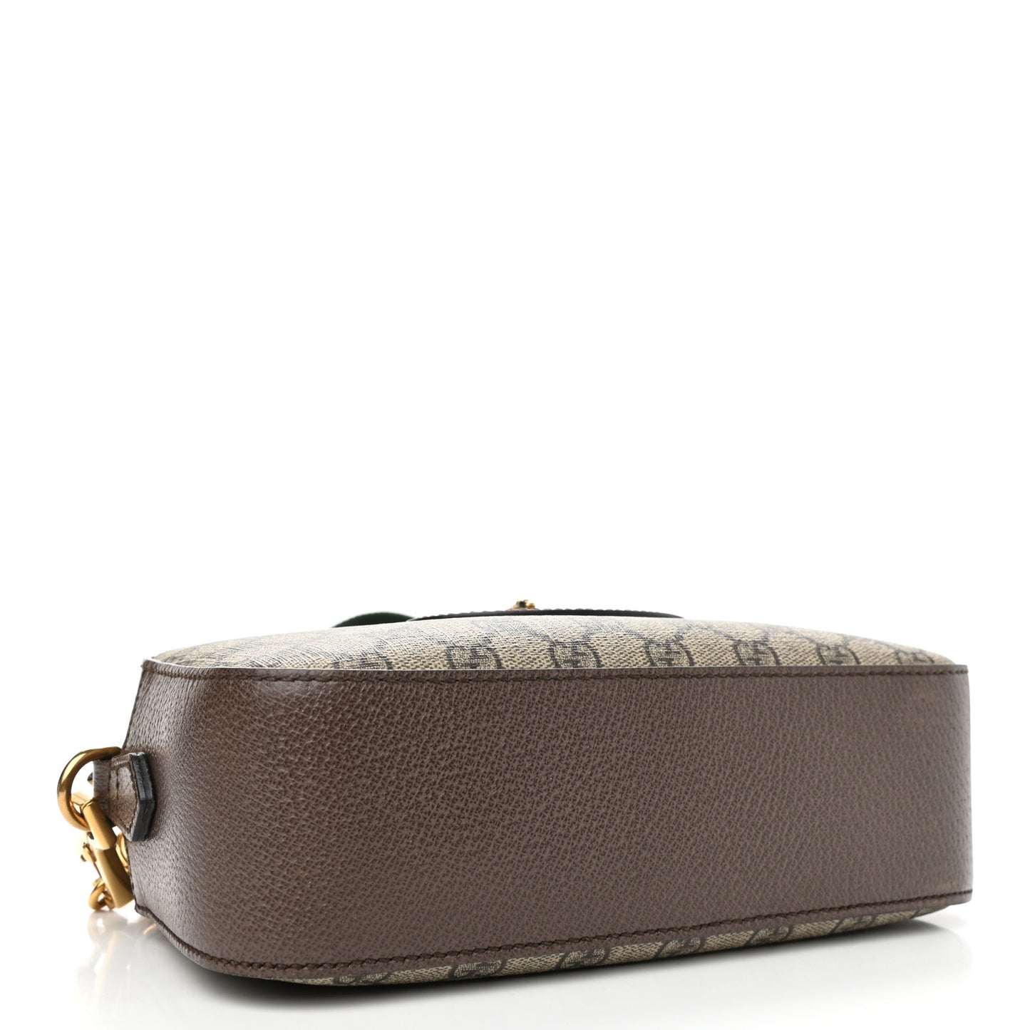 GG Supreme Monogram Web Neo Vintage Shoulder Bag Beige New Acero Crop