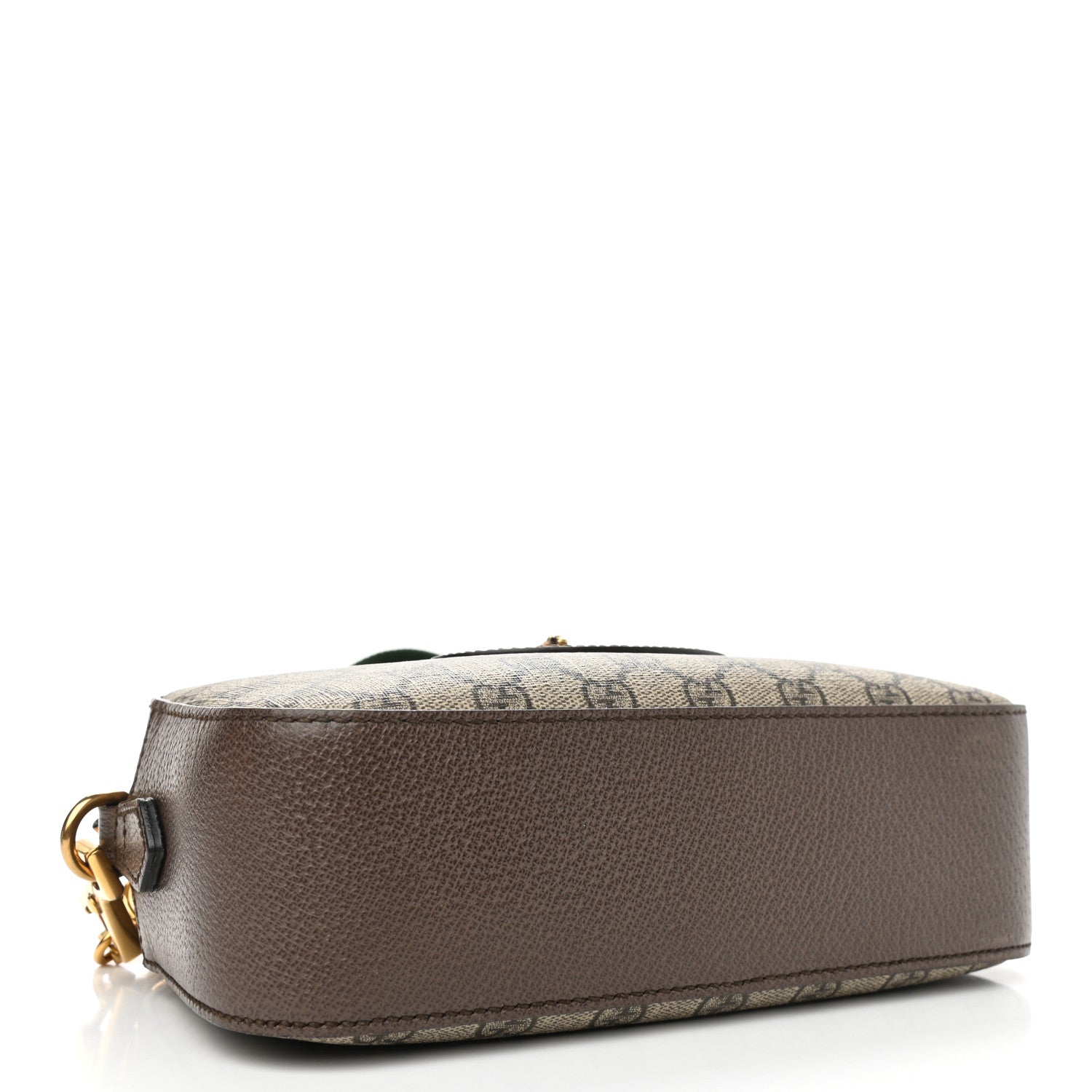 Gucci GG Supreme Monogram Web Neo Vintage Shoulder Bag Beige New Acero Crop 4 of 12