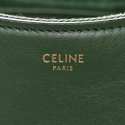 Celine Smooth Calfskin Medium Strap Ava Shoulder Bag Green 7 of 11