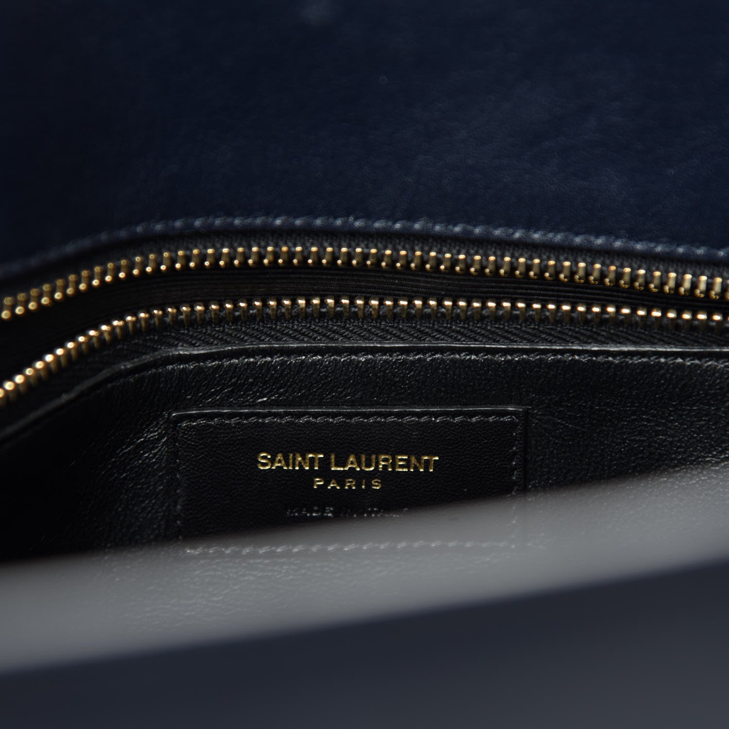 Saint Laurent Calfskin Small Sac De Jour Navy 8 of 10