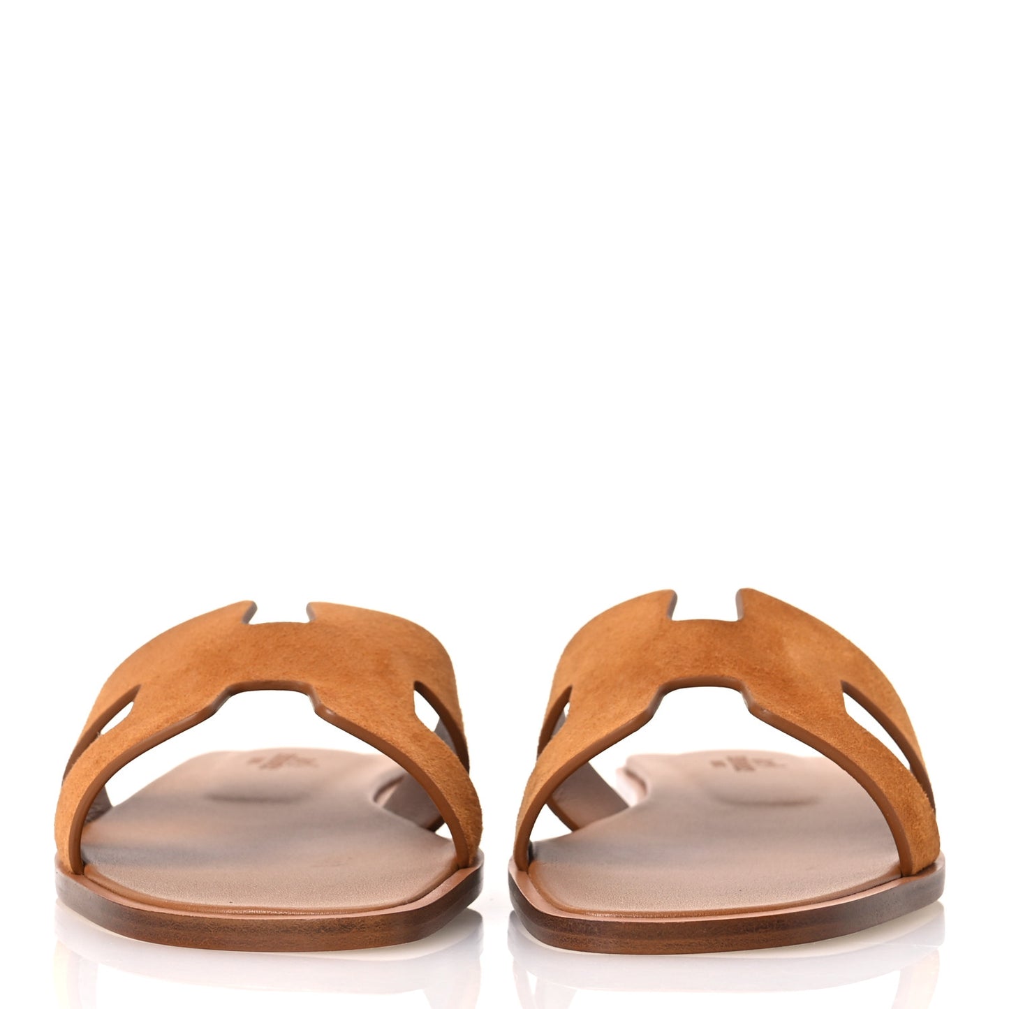 Suede Goatskin Oran Sandals 36.5 Naturel