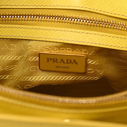 Prada Saffiano Lux Medium Tote Girasole 5 of 15