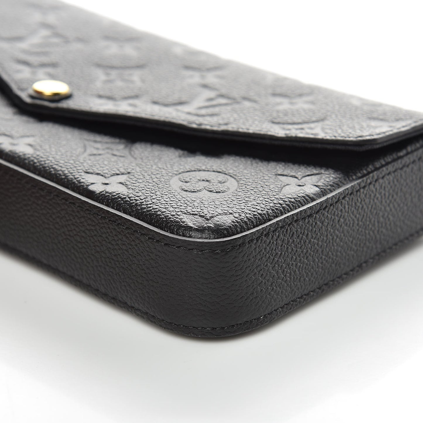 Empreinte Pochette Felicie Chain Wallet Black