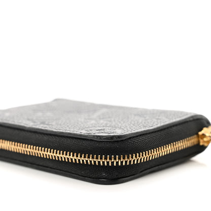 Louis Vuitton Empreinte Zippy Coin Purse Black 8 of 8