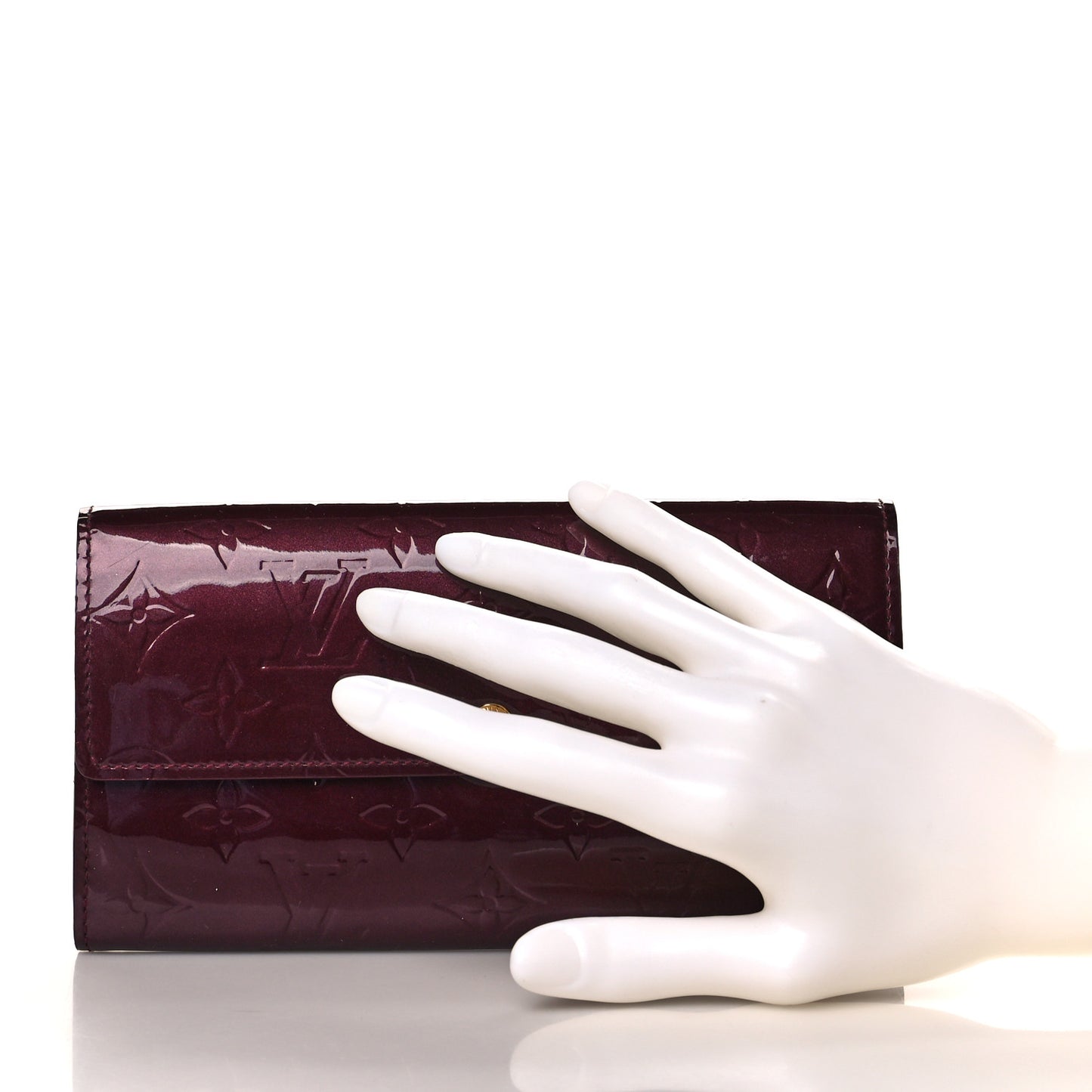 Vernis Sarah Wallet Rouge Fauviste