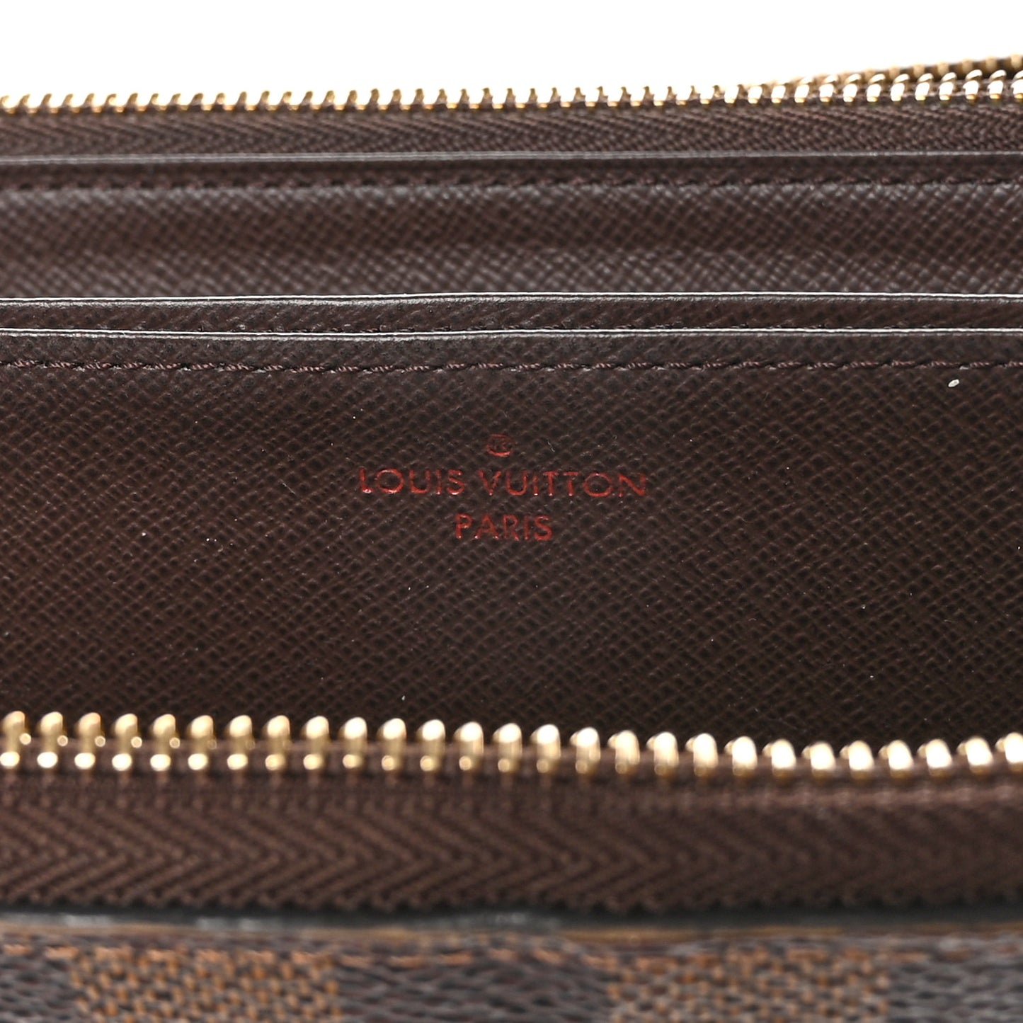 Damier Ebene Zippy Wallet
