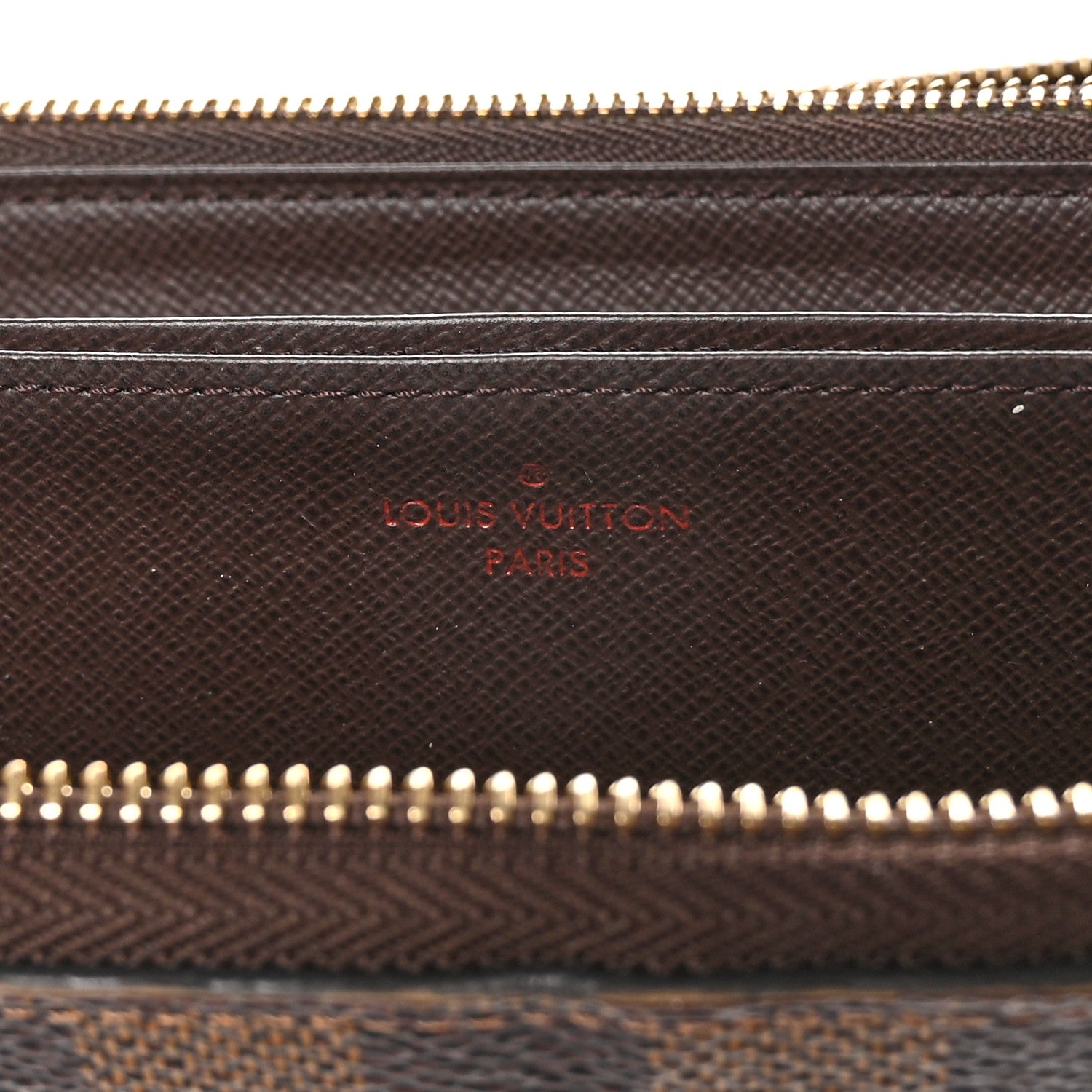 Louis Vuitton Damier Ebene Zippy Wallet 7 of 9