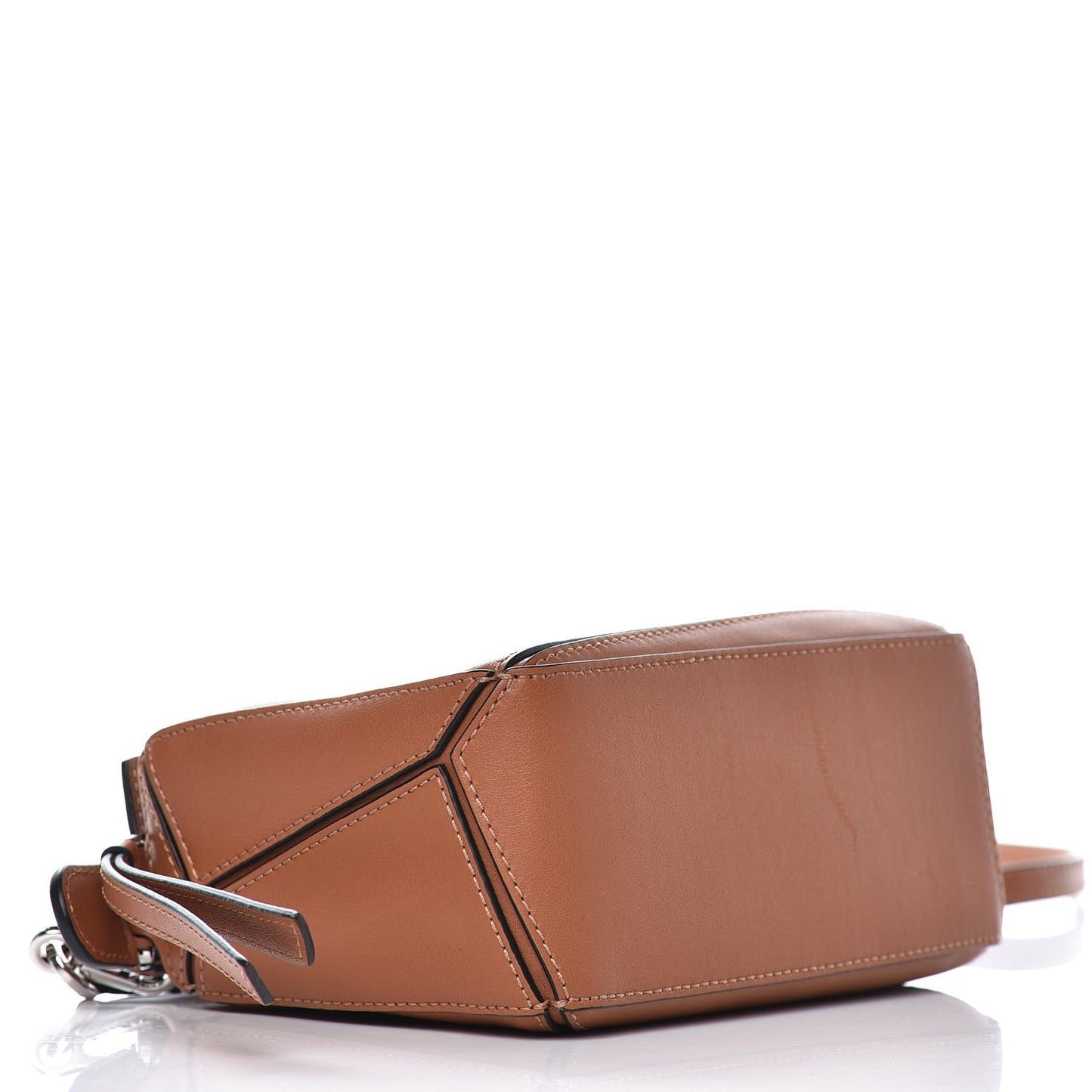 Calfskin Mini Puzzle Bag Tan