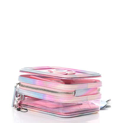Chanel Plexiglass Vertical Vanity Bag Pink 4 of 11