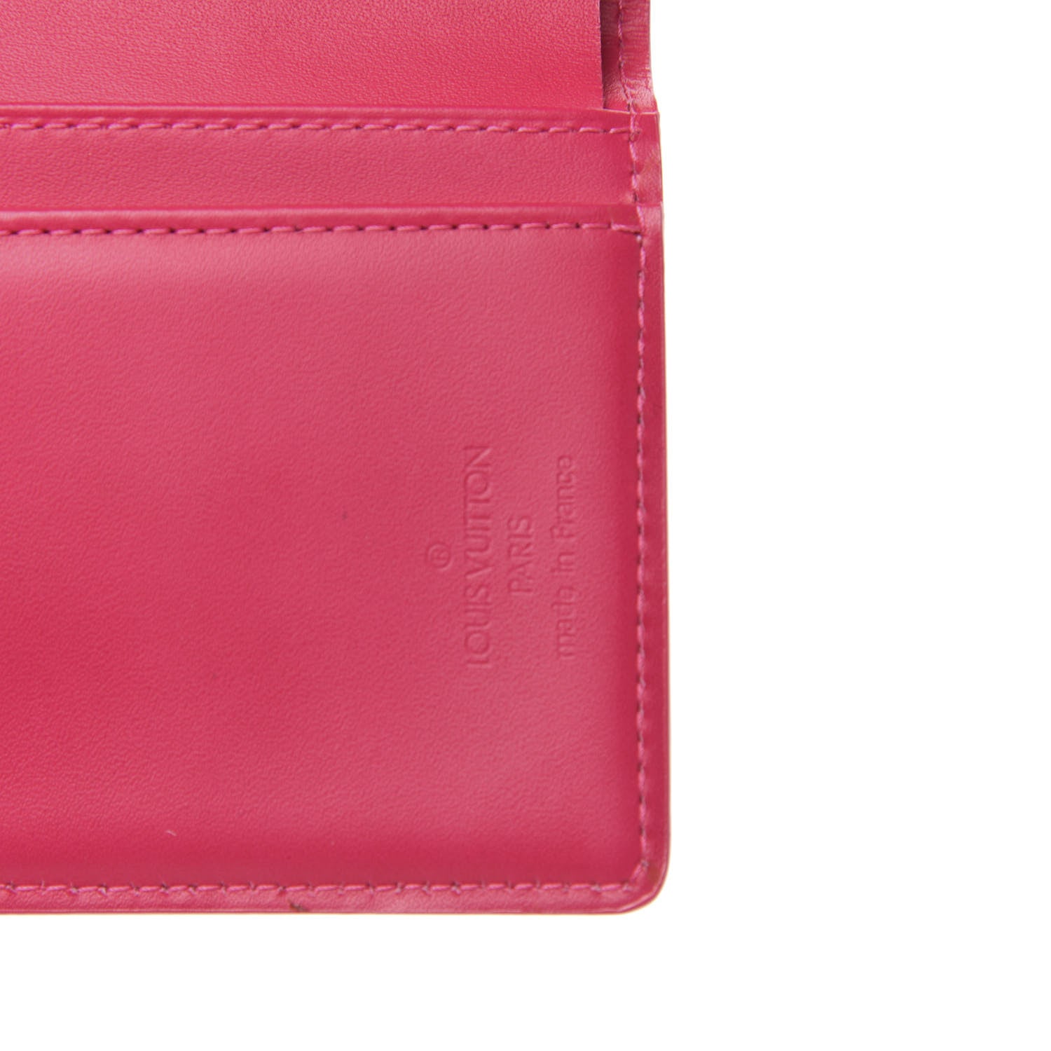Louis Vuitton Vernis French Purse Wallet Fuchsia 7 of 7