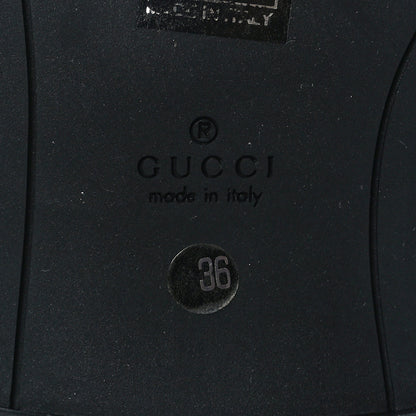 Gucci Soft Microguccissima Zip Boots 36 Black 7 of 8