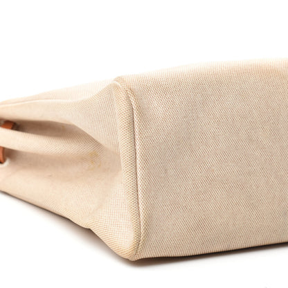 Hermes Toile Vache Calfskin Herbag 39 MM Natural 7 of 17