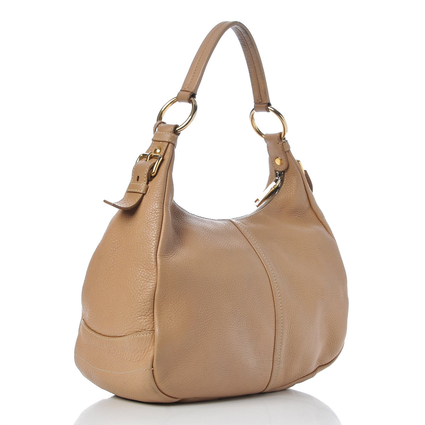 Vitello Daino Hobo Sabbia