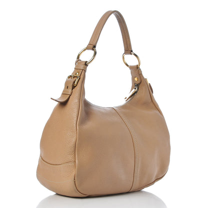 Prada Vitello Daino Hobo Sabbia 3 of 11