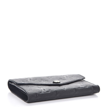 Louis Vuitton Empreinte Compact Curieuse Wallet Black 4 of 9