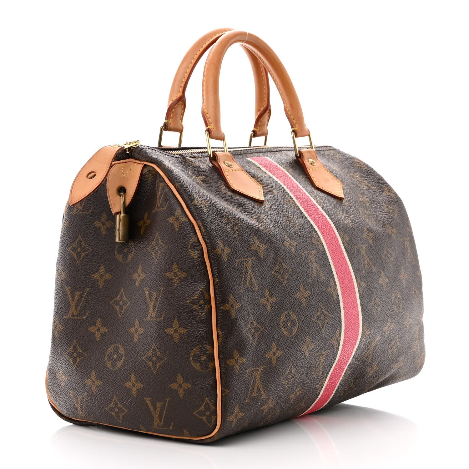Louis Vuitton Monogram My LV Heritage Speedy 30 Fuchsia White 3 of 15