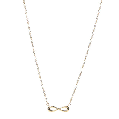 Tiffany 18K Rose Gold Infinity Pendant Necklace 1 of 5
