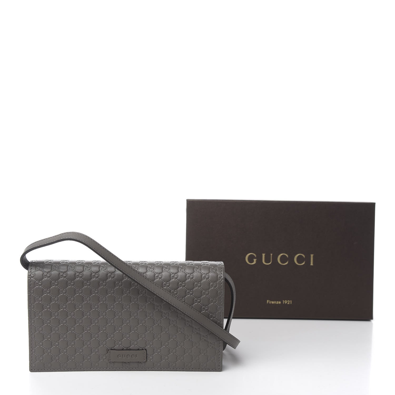 Gucci Soft Microguccissima Crossbody Wallet Loess 8 of 8