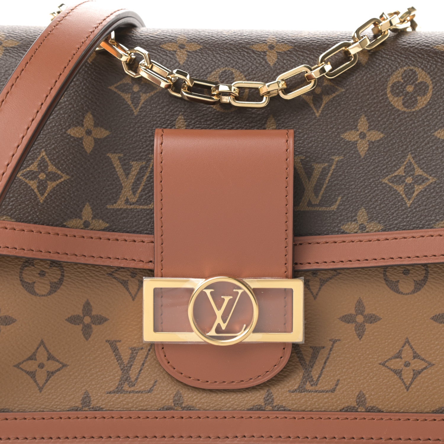 Louis Vuitton Reverse Monogram Dauphine MM 8 of 11