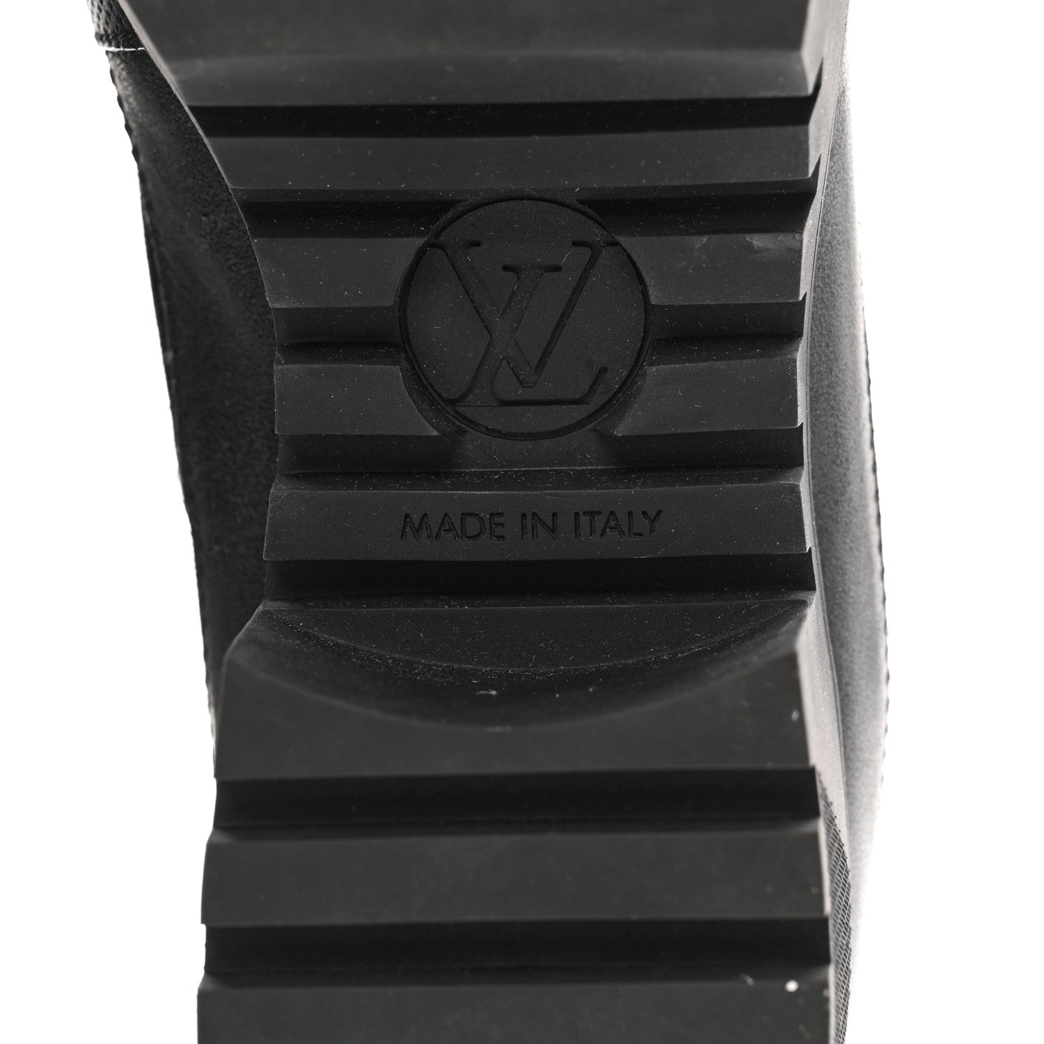 Louis Vuitton Suede Calfskin Jacquard Since 1854 Laureate Platform Desert Boots 40 Black 6 of 12
