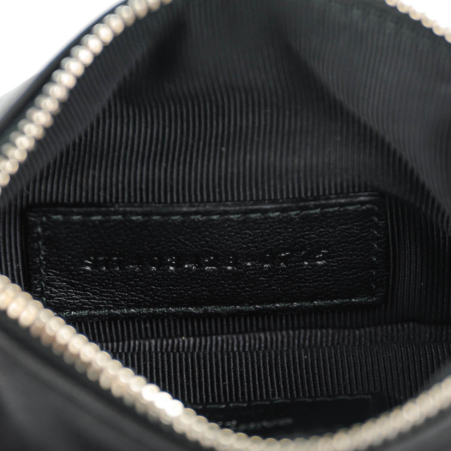 Saint Laurent Calfskin Monogram Small Fringe Key Pouch Black 11 of 15