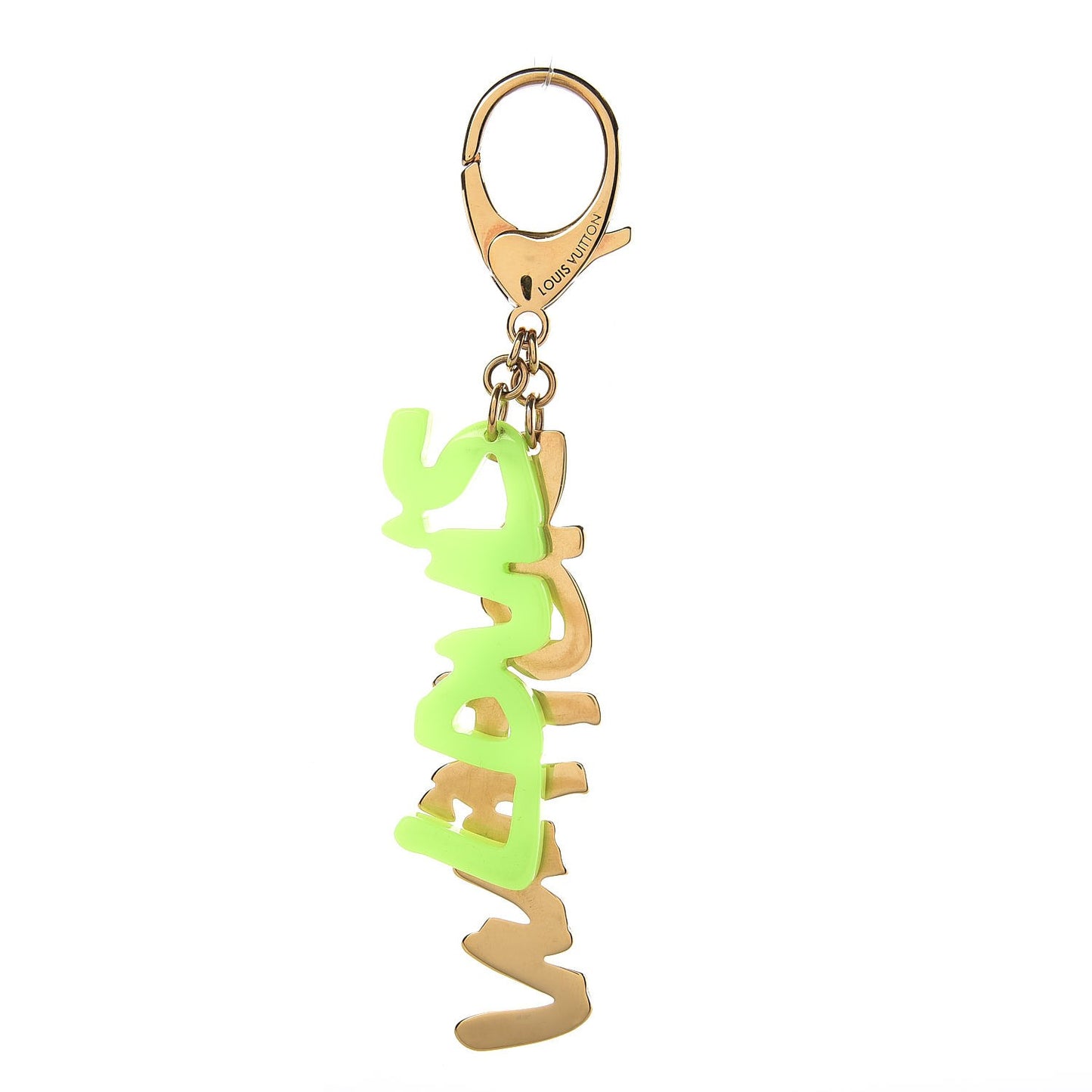 Graffiti Bag Charm Green
