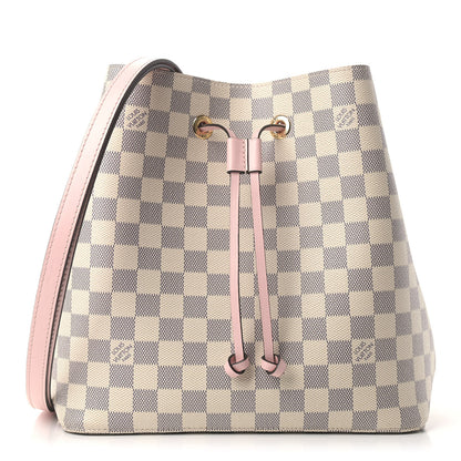 Louis Vuitton Damier Azur Neonoe MM Eau De Rose 1 of 10