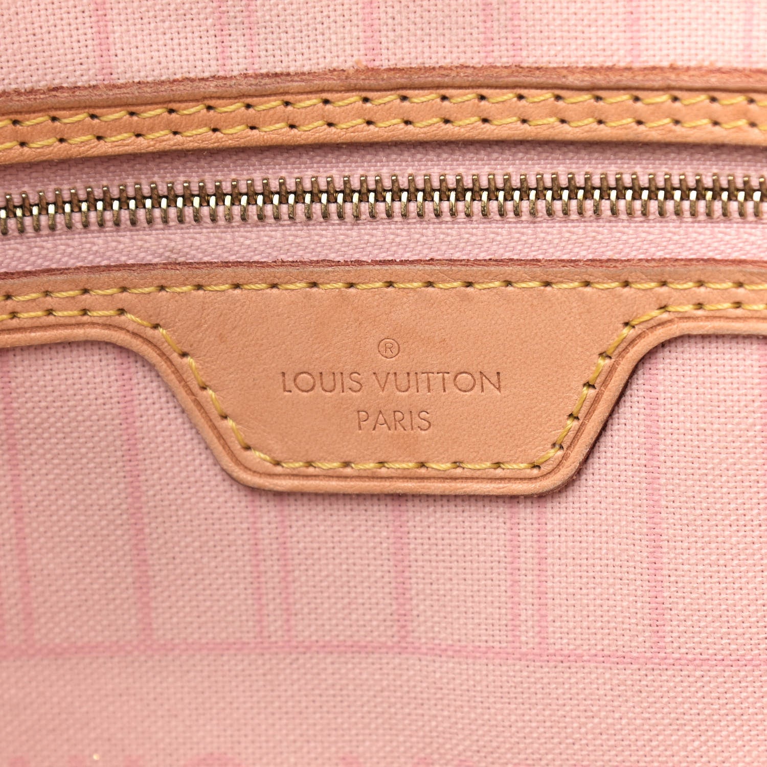 Louis Vuitton Damier Azur Neo Neverfull MM Rose Ballerine 7 of 17