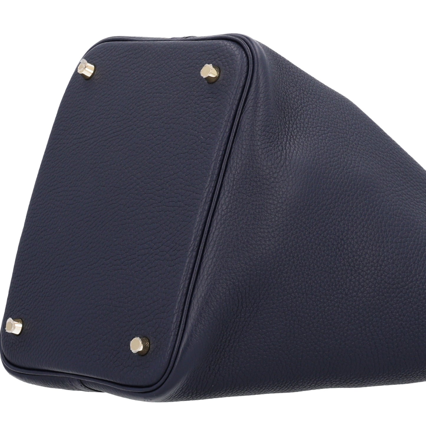 Taurillon Clemence Picotin Lock 22 MM Bleu Nuit