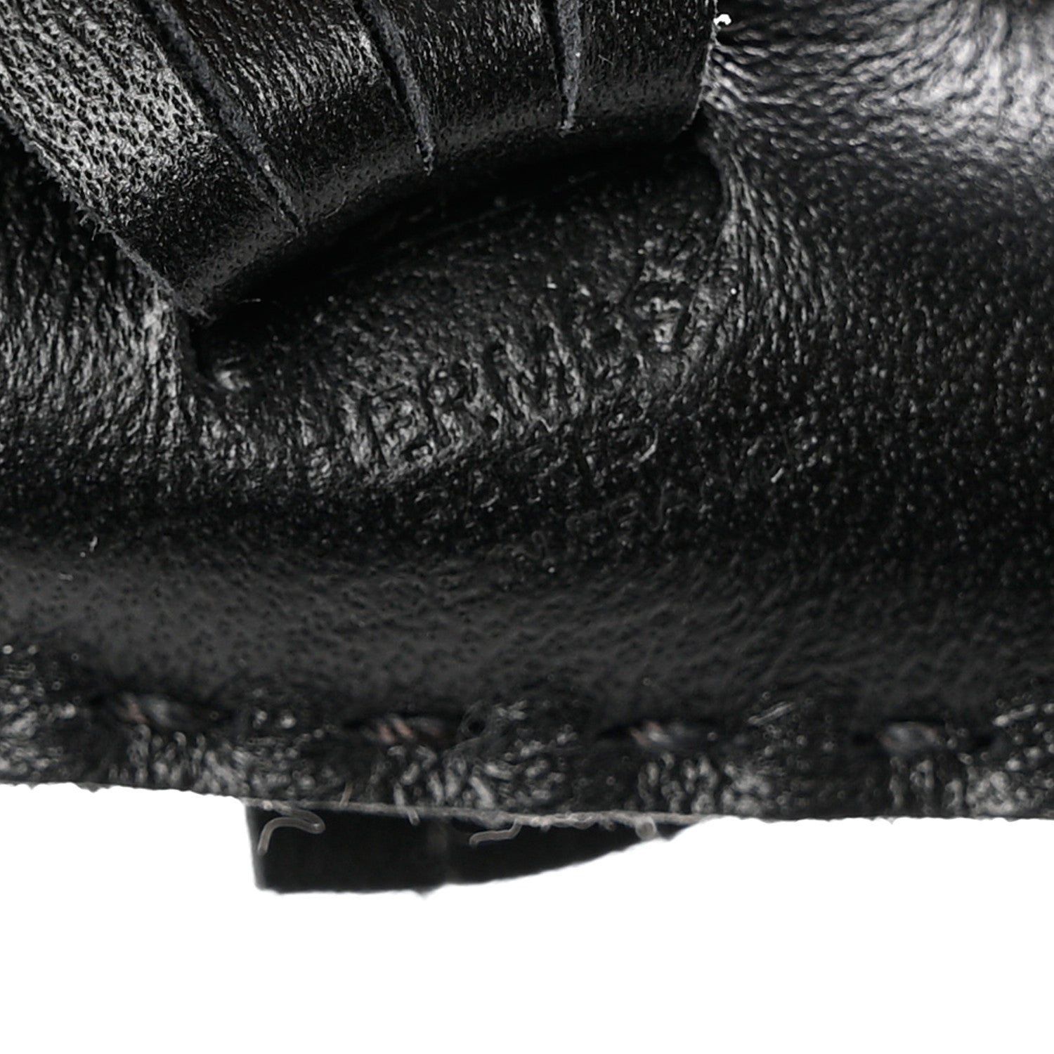 Hermes Milo Lambskin Hippo Bag Charm So Black 3 of 4