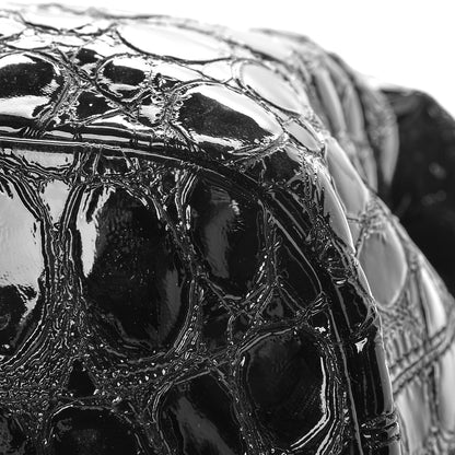 Givenchy Patent Crocodile Embossed Medium Nightingale Black 10 of 11