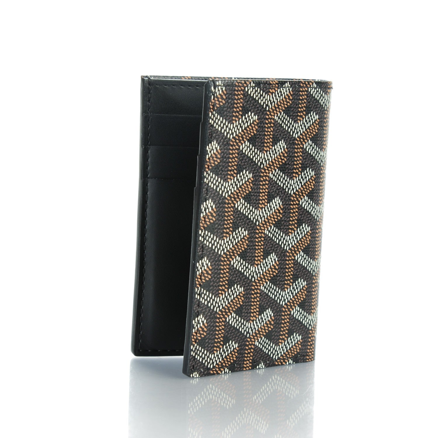 Goyard Goyardine Saint Pierre Card Holder Black 3 of 6