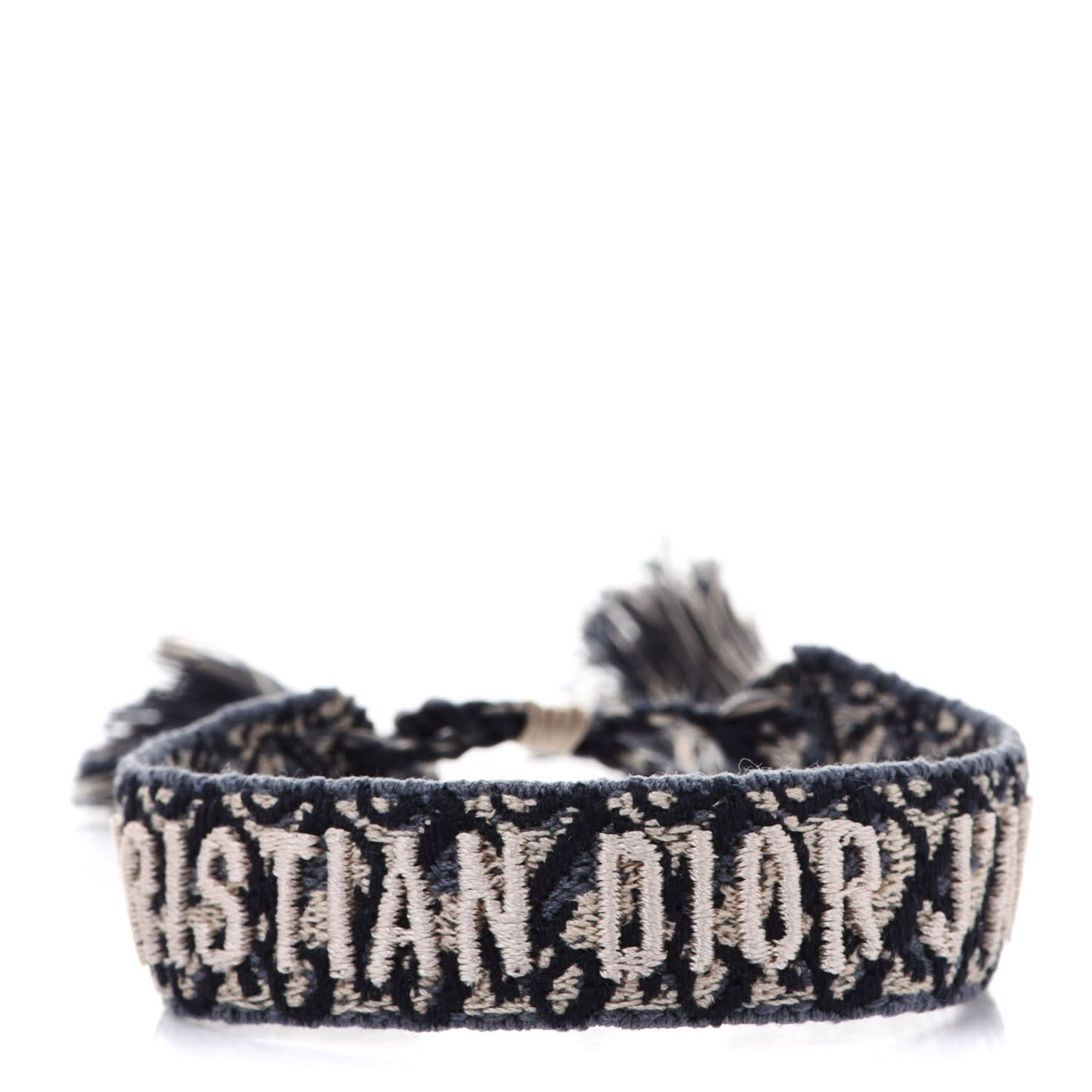 Woven Cotton J'Adior Friendship Bracelet Navy