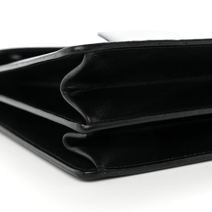 Salvatore Ferragamo Calfskin Thalia Flap Shoulder Bag Black 9 of 12