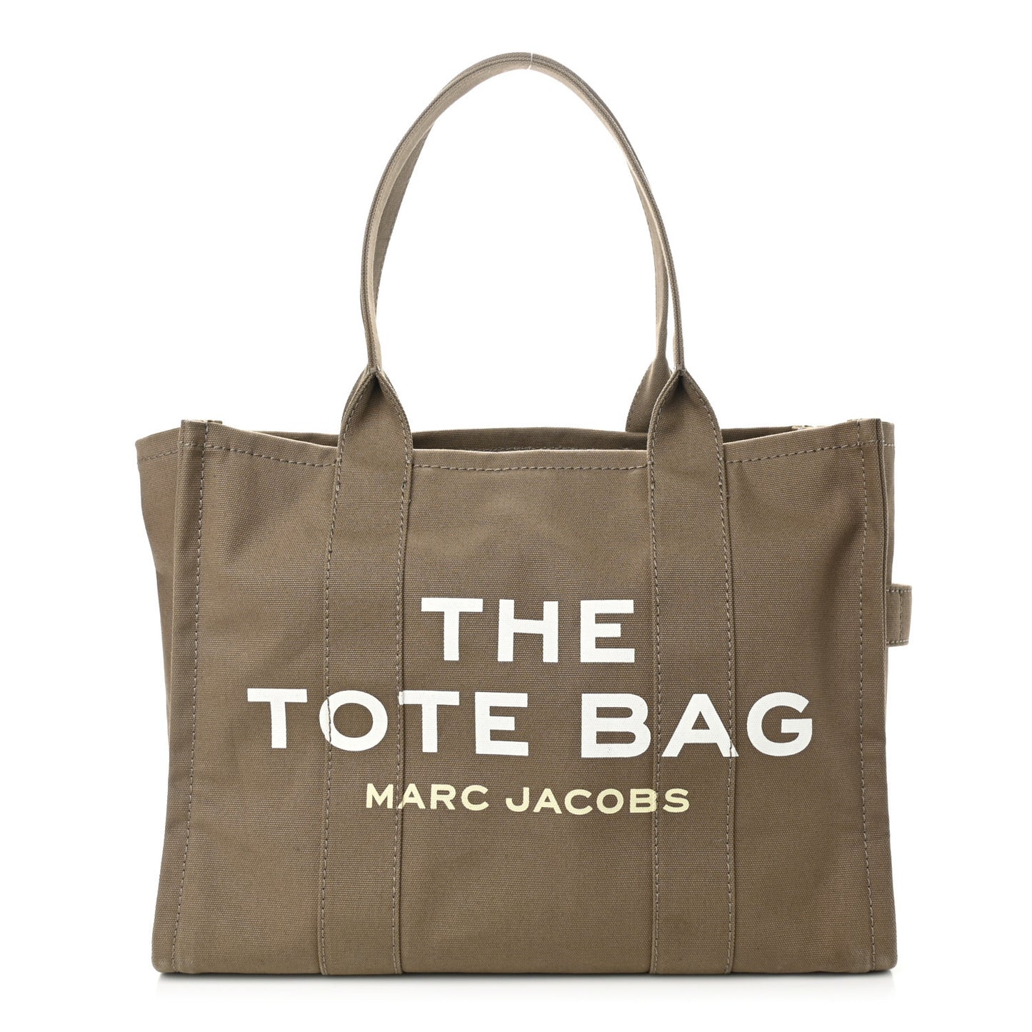 Canvas Large Summer Tote Bag Slate Green