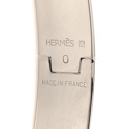 Hermes Enamel Narrow Clic Clac H Bracelet PM Bleu Biarritz 4 of 4