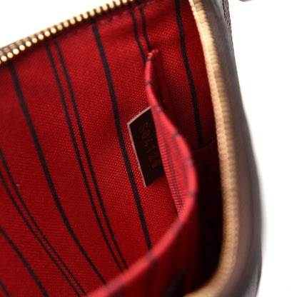 Louis Vuitton Damier Ebene Neverfull MM GM Pochette 8 of 8