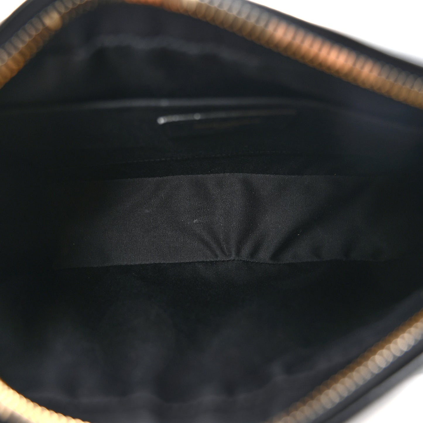 Calfskin Matelasse Monogram Lou Camera Bag Black