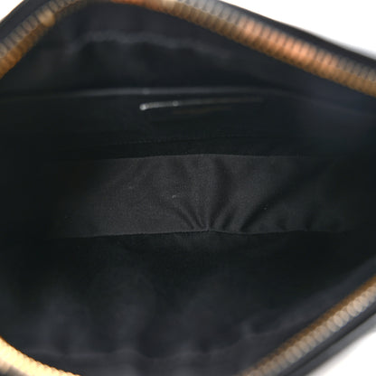 Saint Laurent Calfskin Matelasse Monogram Lou Camera Bag Black 5 of 12