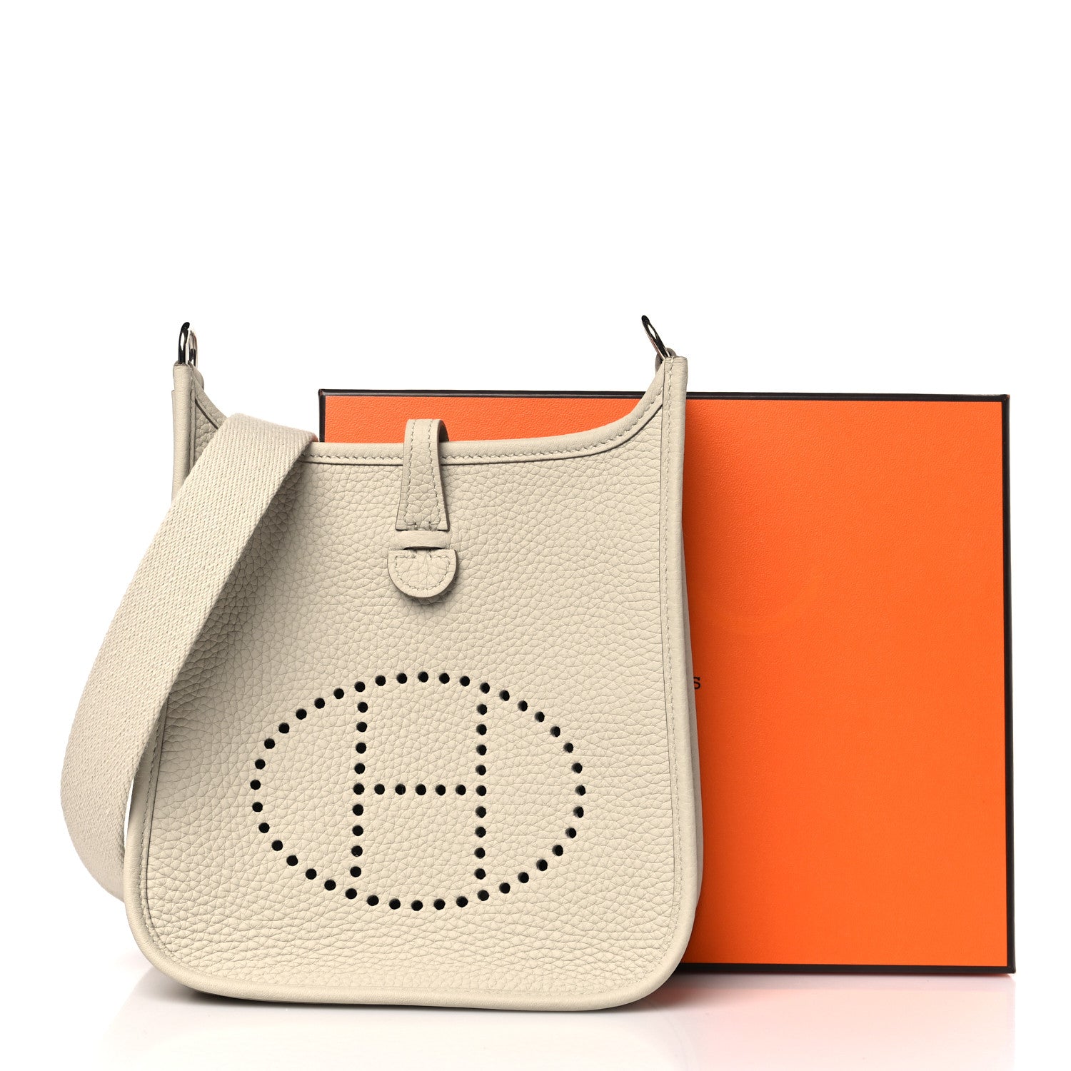 Hermes Taurillon Clemence Amazone Evelyne TPM Beton 10 of 10