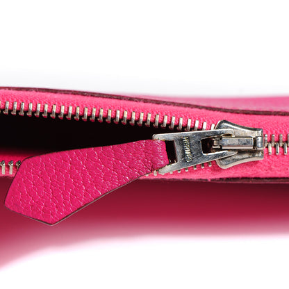Hermes Chevre Mysore Piccolo Case Rose Shocking 7 of 9