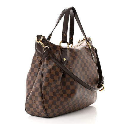 Louis Vuitton Damier Ebene Evora MM 3 of 10