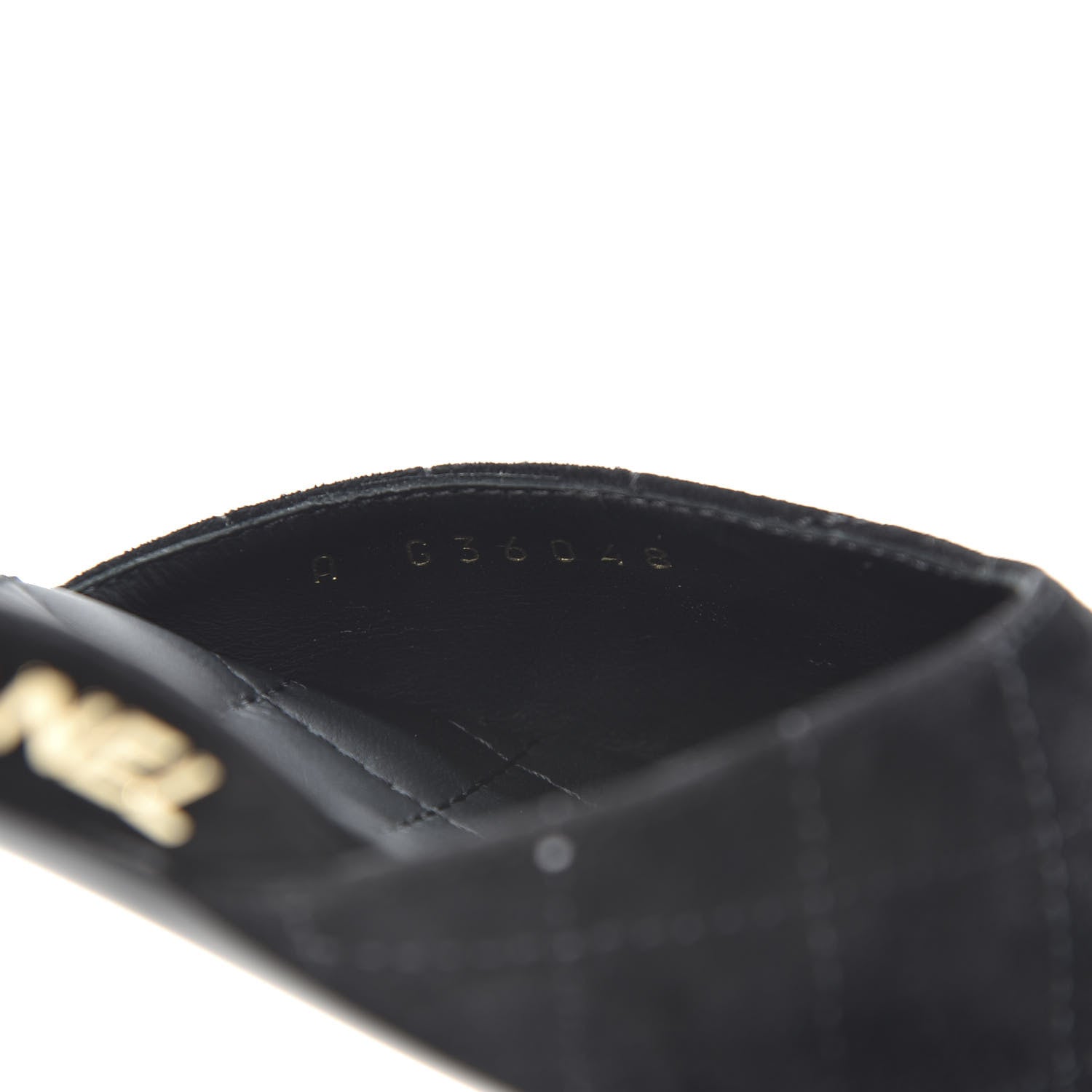 Chanel Suede Grosgrain Cap Toe CC Slingback Sandals 37 Black 10 of 11
