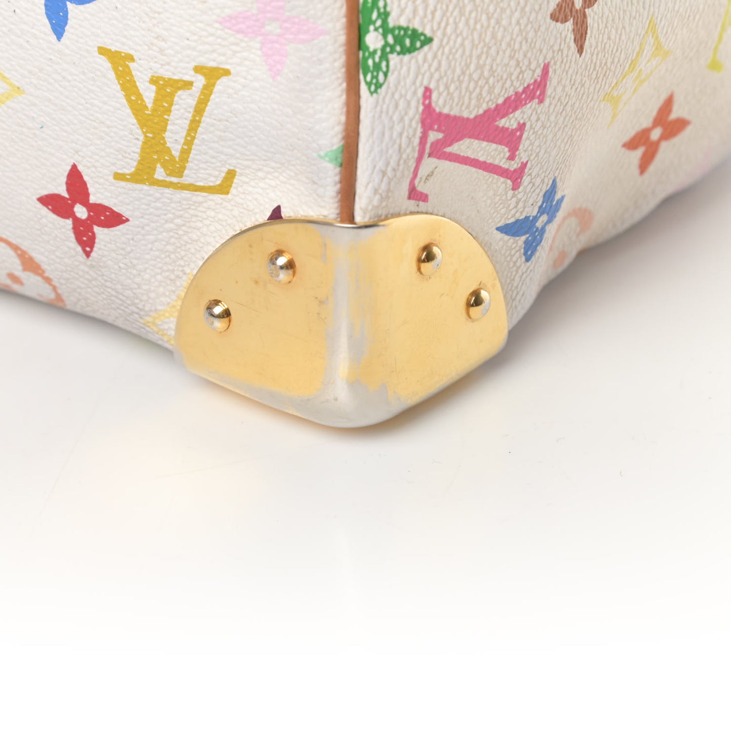 Monogram Multicolor Speedy 30 White